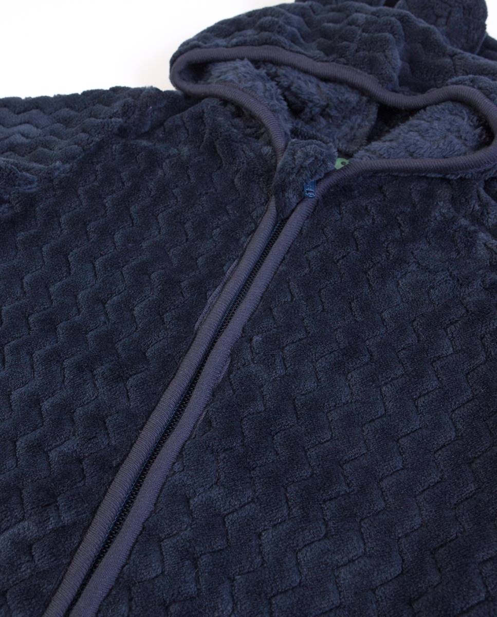 Casaco em pelo Azul-marinho-3