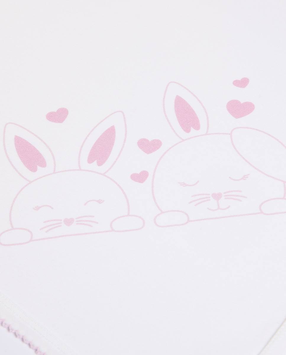 Fralda em algodão orgânico Pérola-2