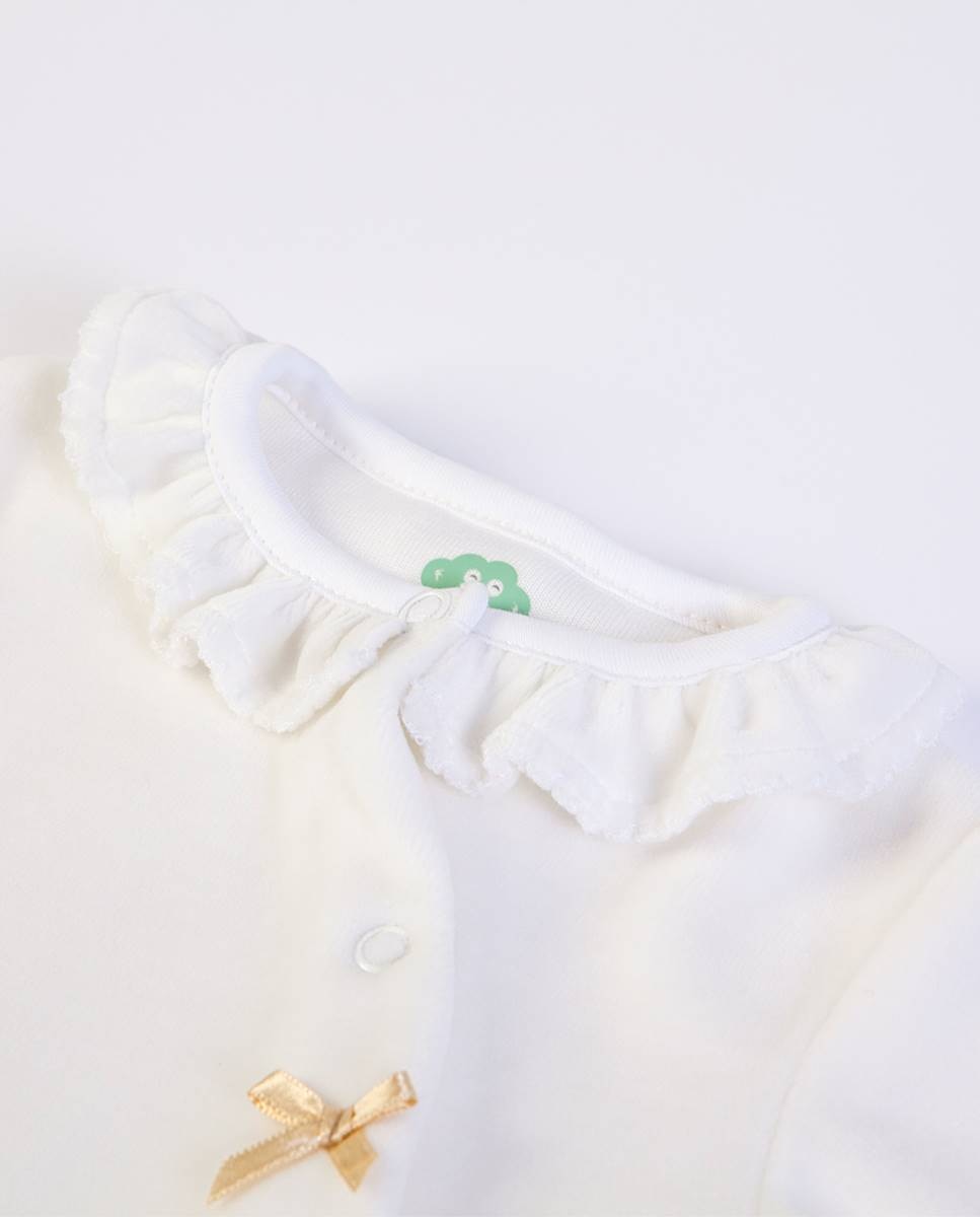 Babygrow em veludo FS Baby Pérola-2