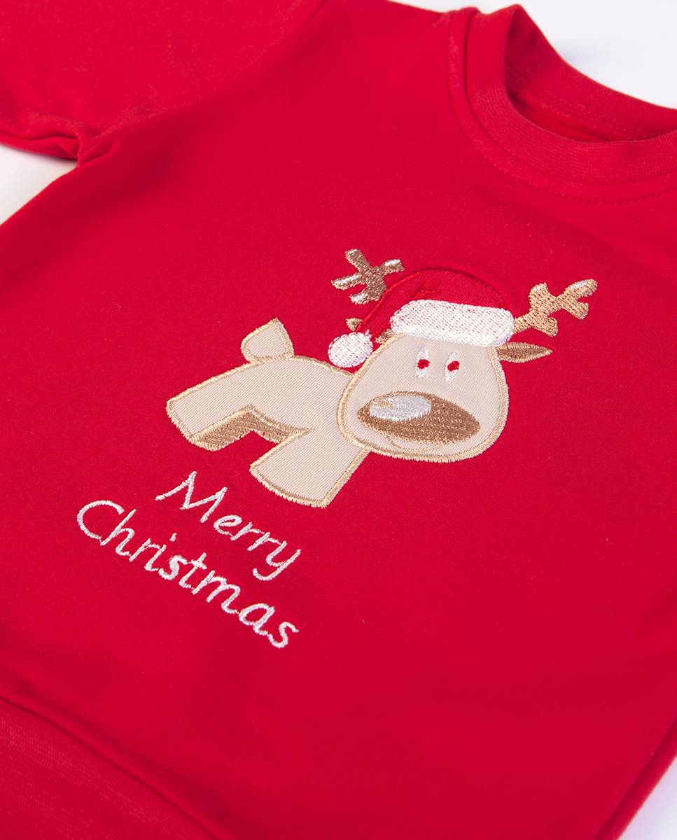 Sweatshirt "Natal Vermelho-3