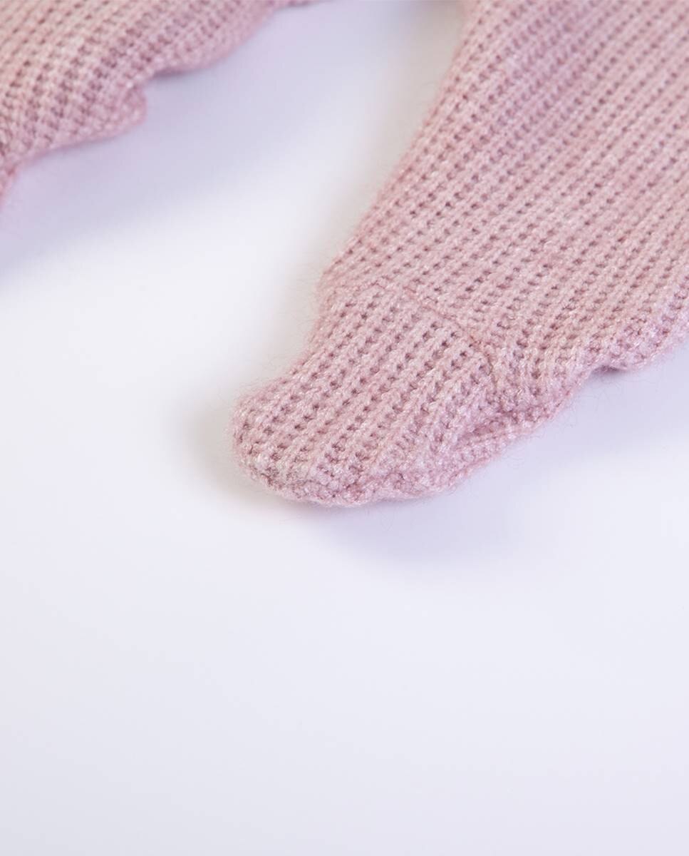 Babygrow em malha Rosa-4