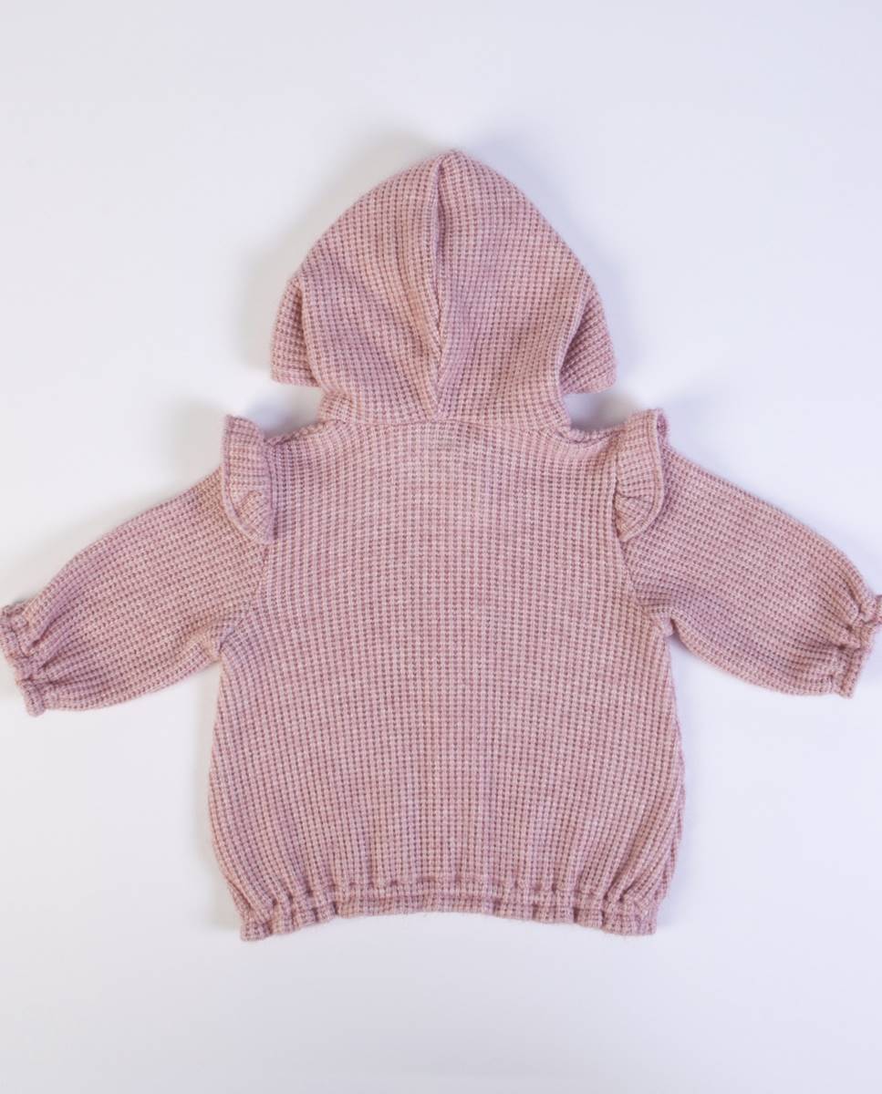 Casaco em malha Rosa-6