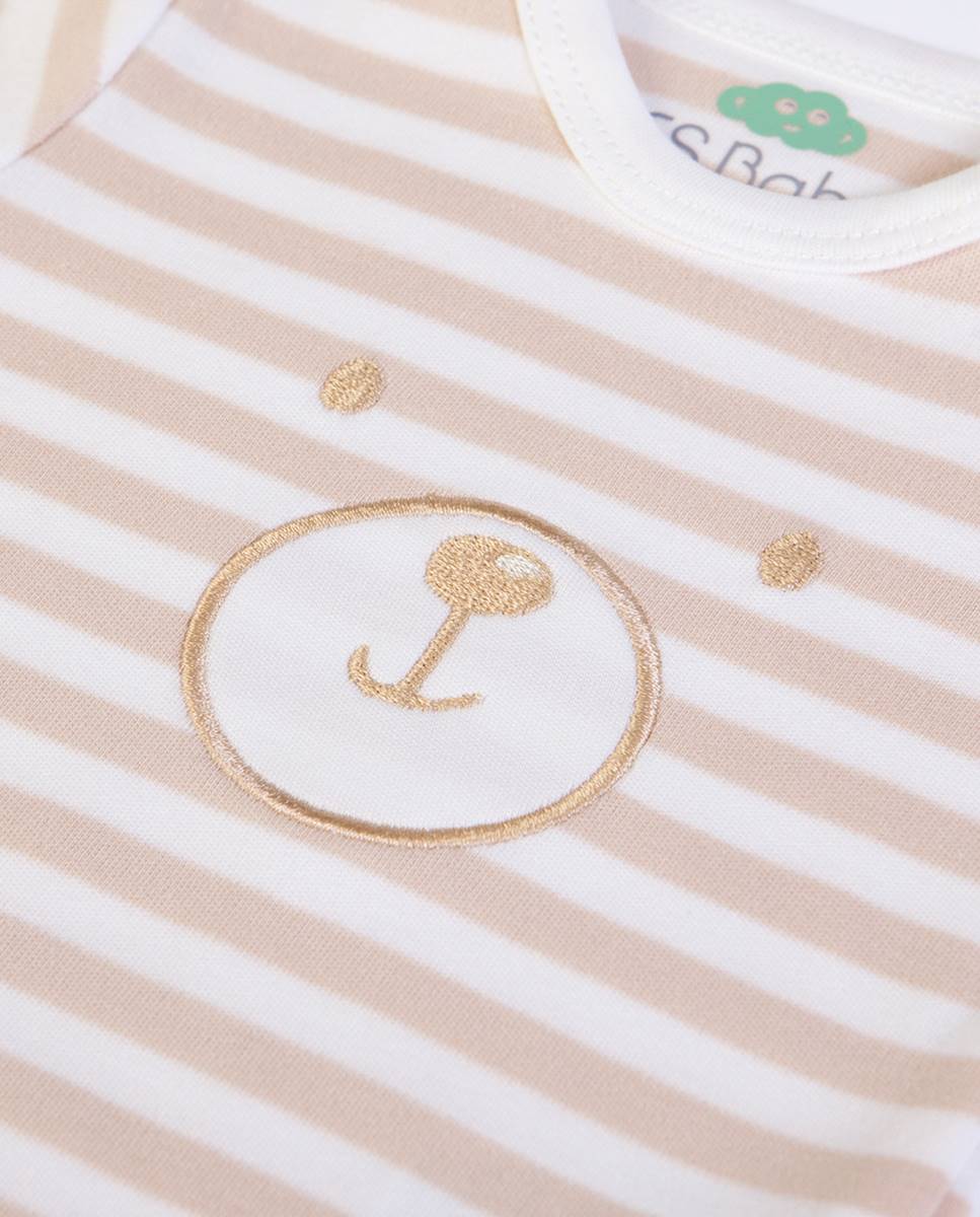 Body em algodão Camel-3