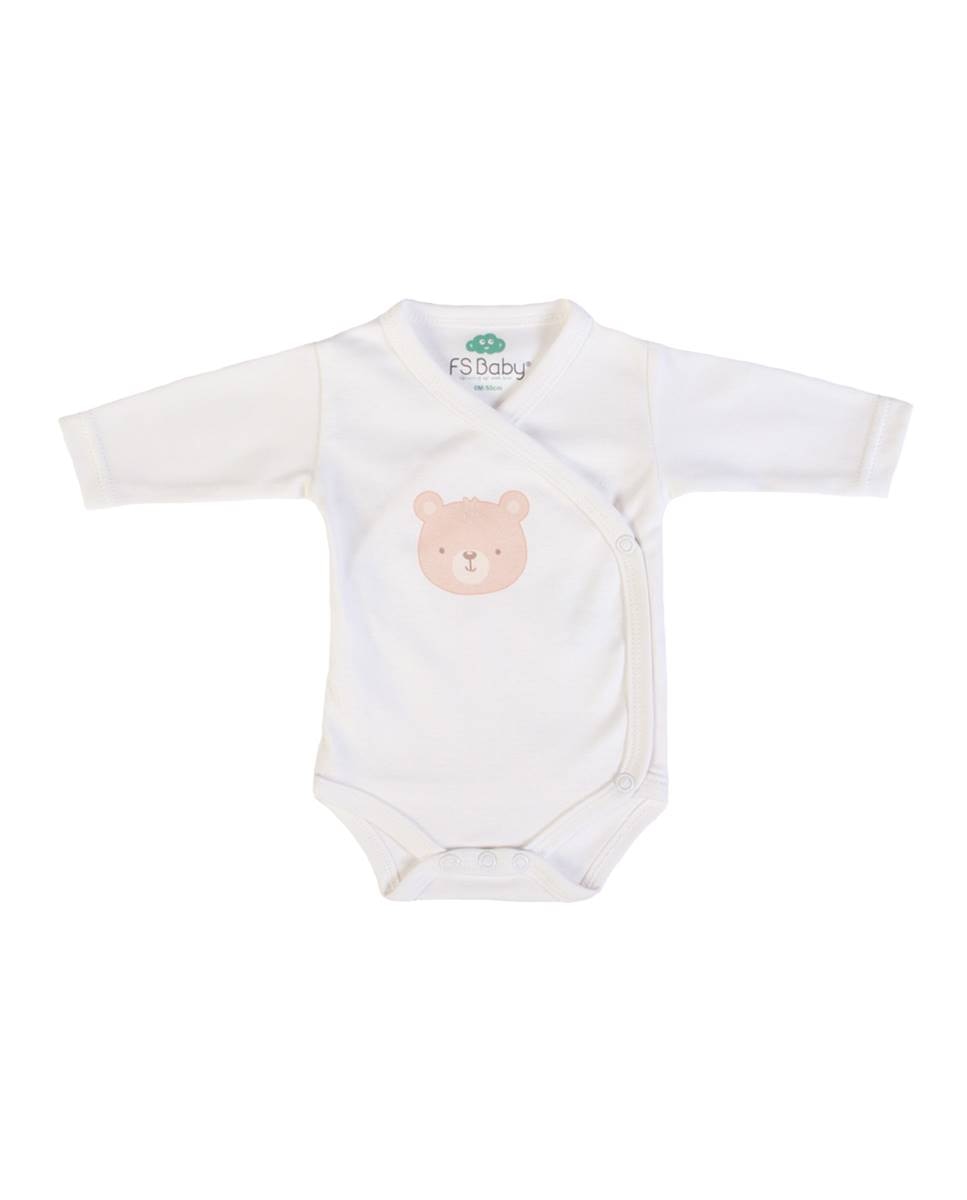 Body em algodão Bege-1