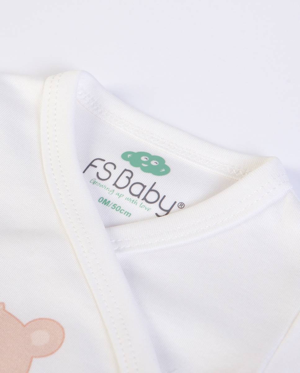 Body em algodão Bege-2