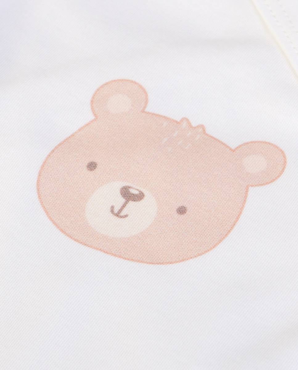 Body em algodão Bege-3