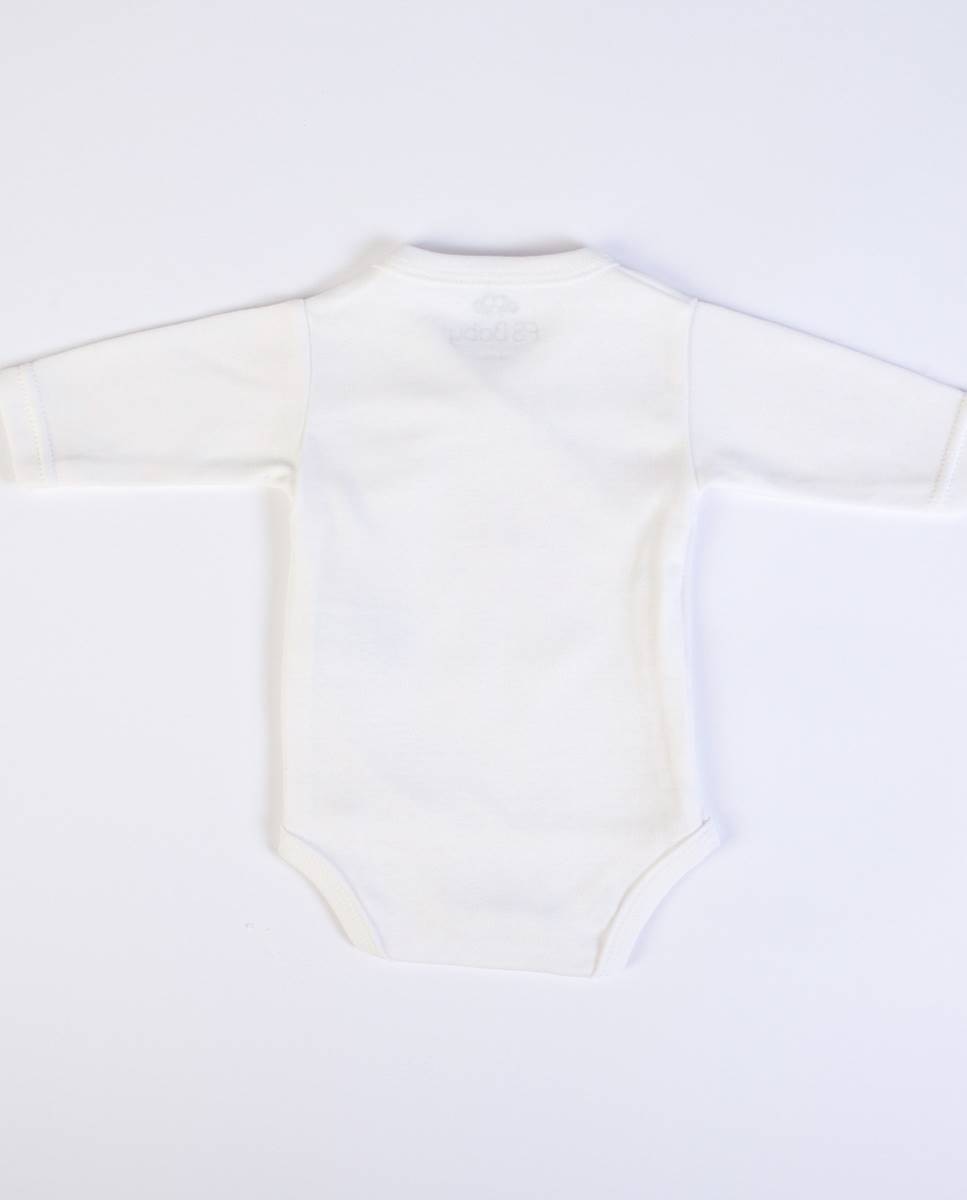 Body em algodão Bege-6