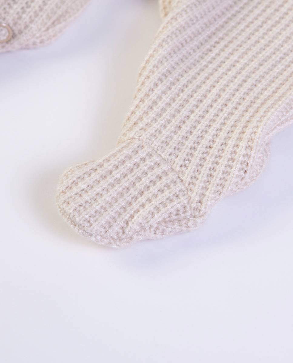 Babygrow em malha Camel-4