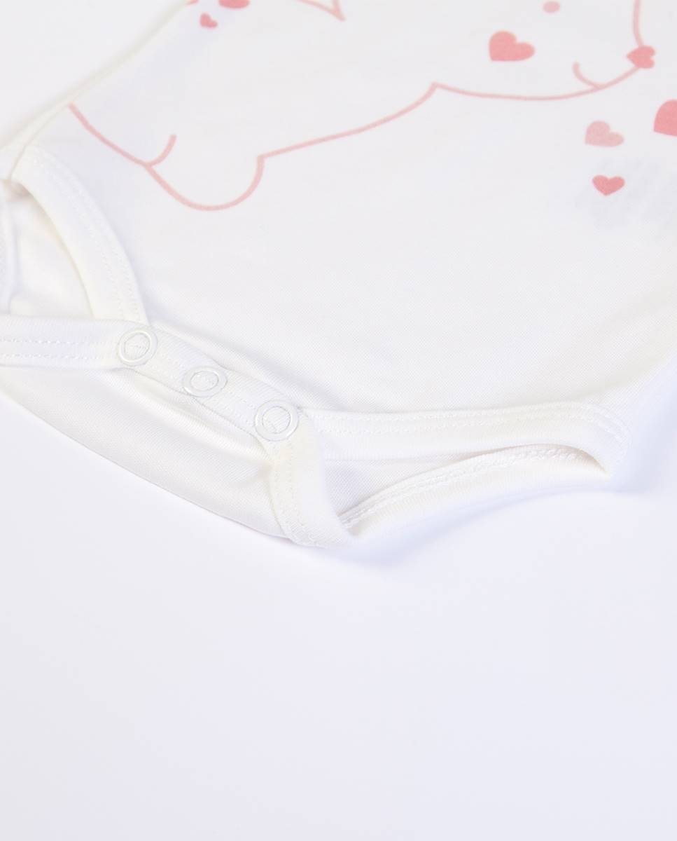 Body em algodão orgânico FS Baby Pérola-4