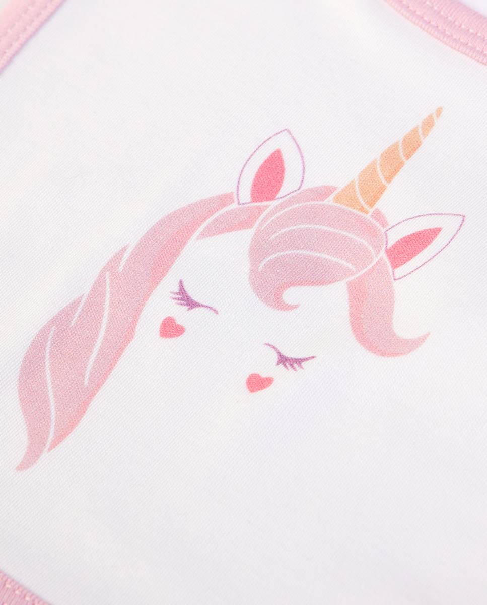 Babete em algodão Rosa-3