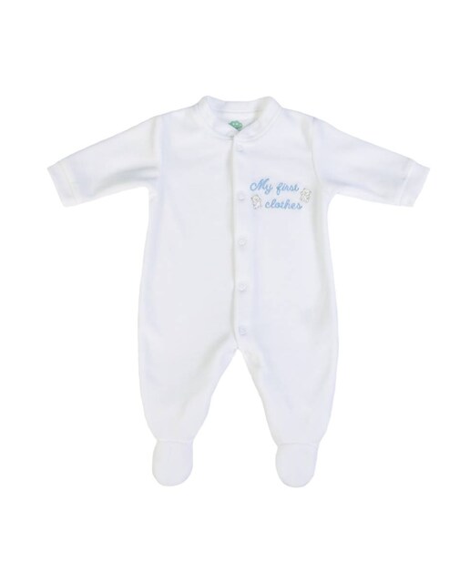 Imagem 0 de Babygrow "My First Clothes" em veludo