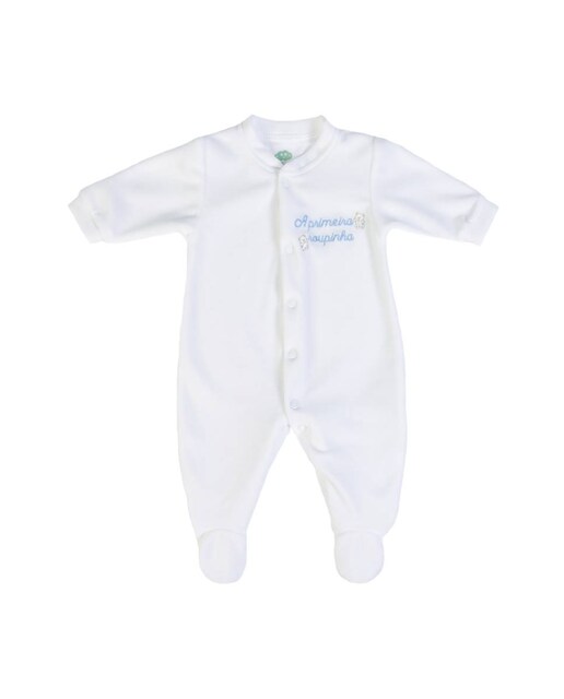 Imagem 0 de Babygrow "A Primeira Roupinha" em veludo