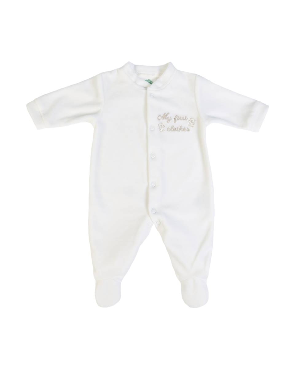 Imagem 0 de Babygrow "My First Clothes" em veludo orgânico