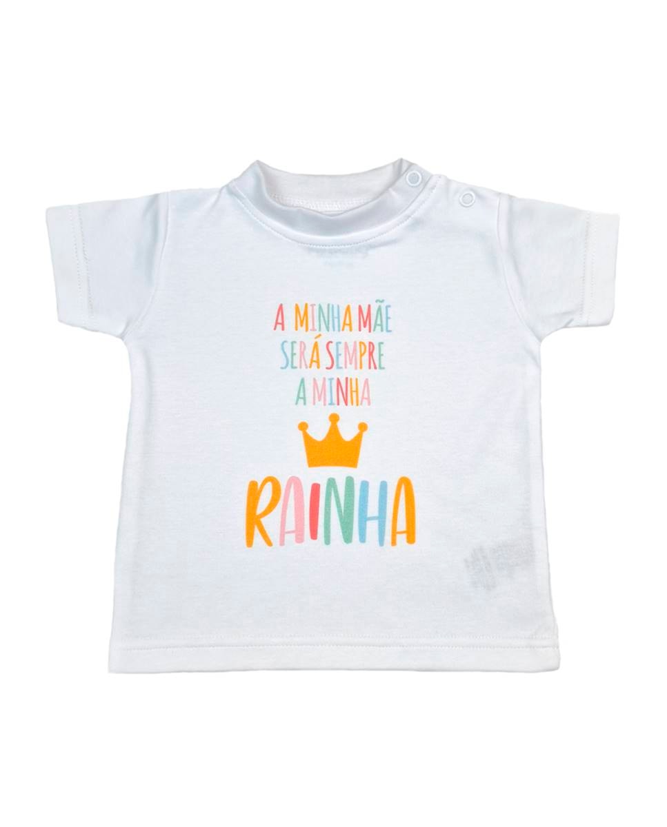 T-shirt em Algodão Branco-1