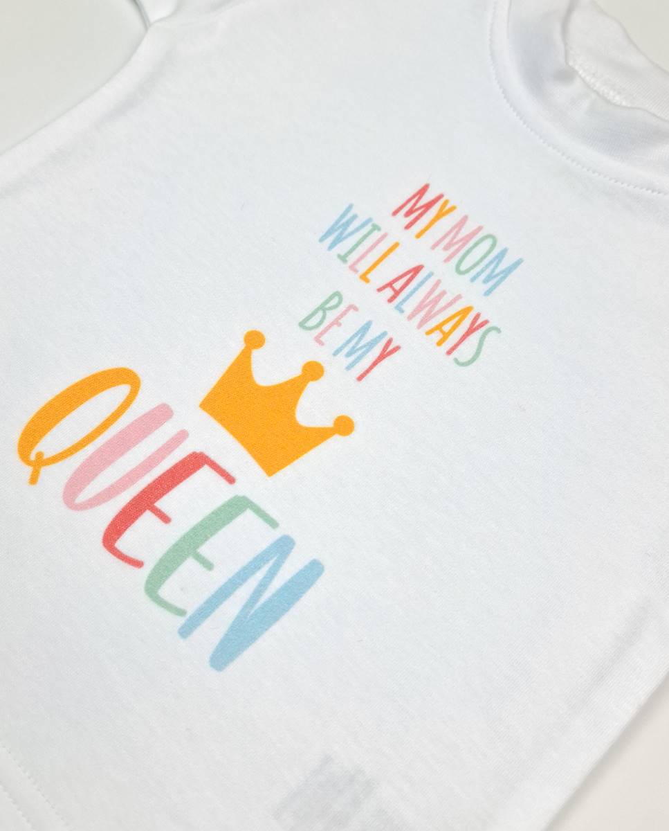 T-shirt em Algodão Branco-2