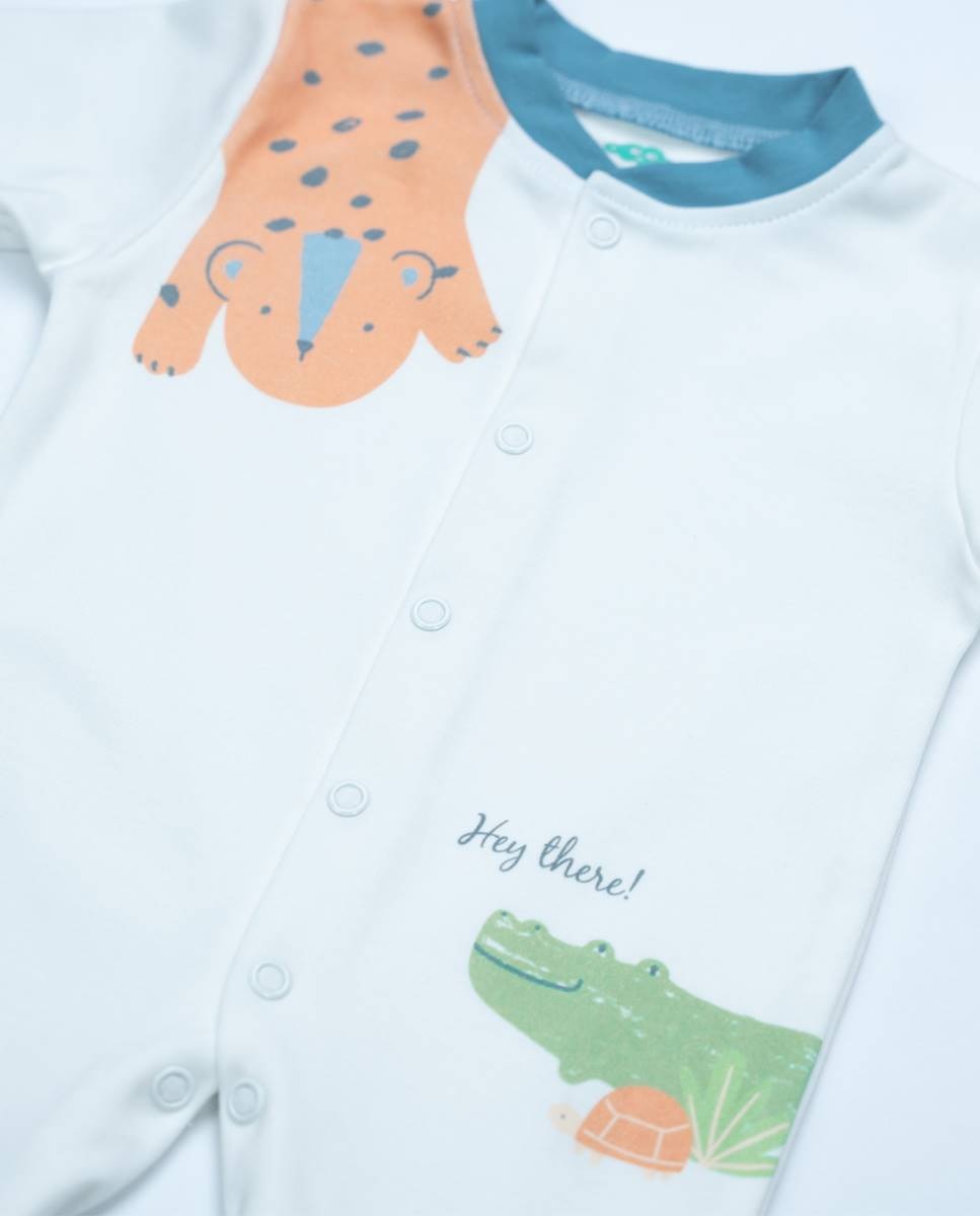 Babygrow em algodão FS Baby Multicolor-3