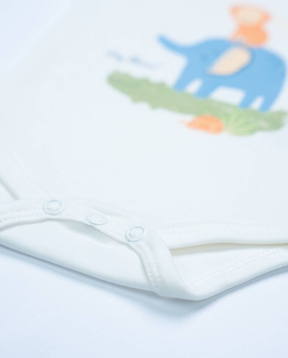 Body em algodão FS Baby Branco-4