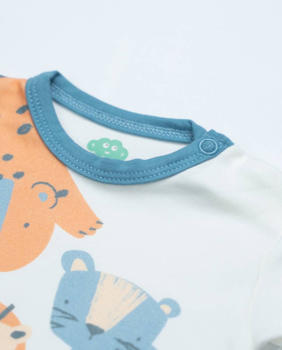 Body em algodão FS Baby Multicolor-2