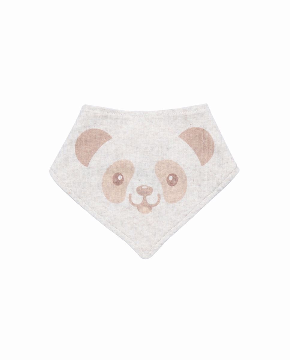 Imagem 0 de Babete lenço em algodão canelado