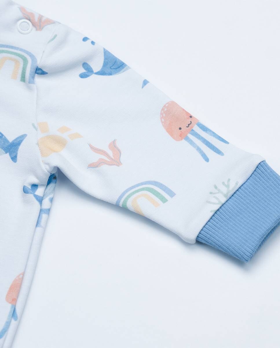 Sweatshirt em felpa FS Baby Azul-5