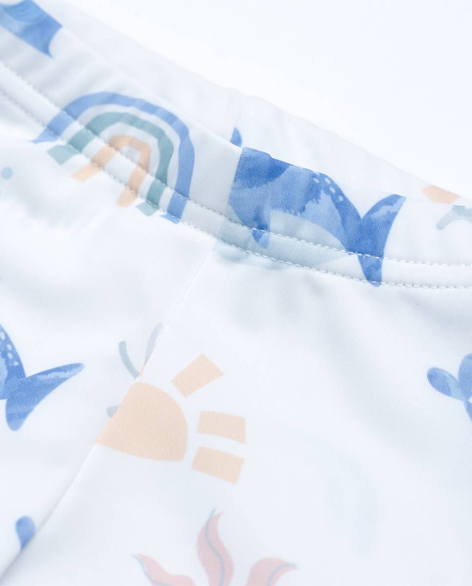 Calções de banho com protecção UPF 50+ FS Baby Azul-4