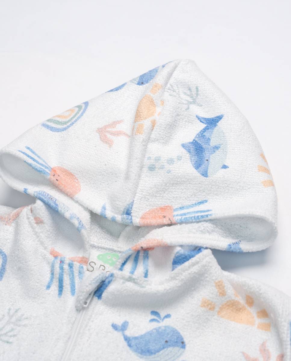Robe de praia bebé FS Baby Azul-2