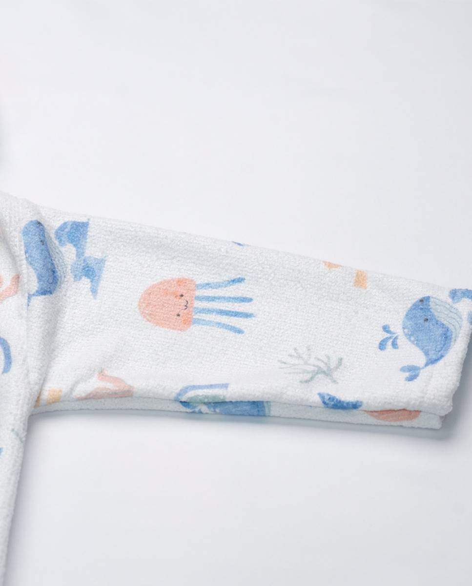 Robe de praia bebé FS Baby Azul-5