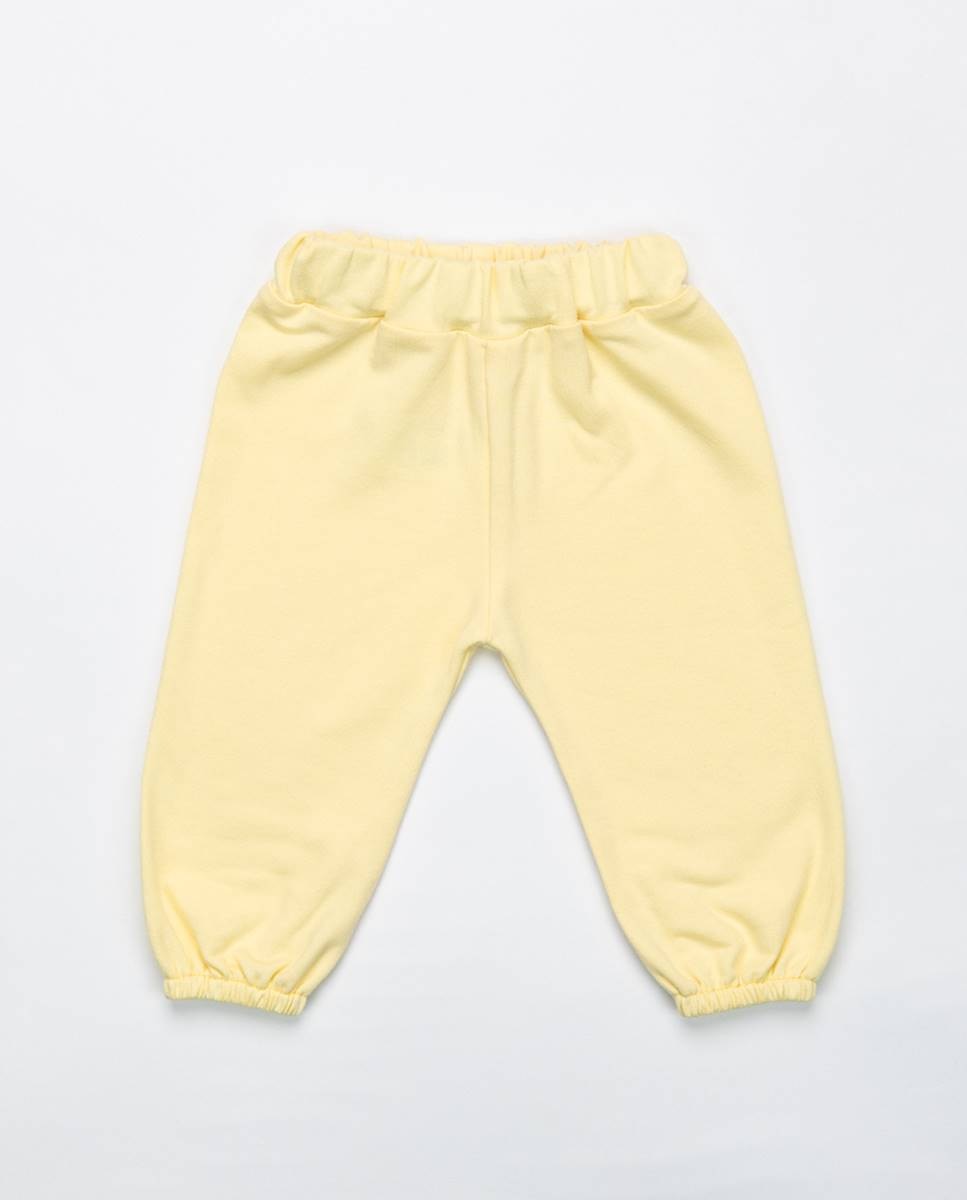 Fato de treino com sweatshirt e calças FS Baby Amarelo-6