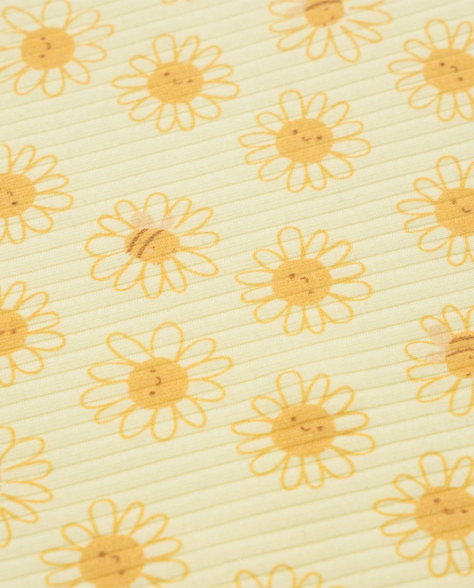 Doudou em algodão canelado FS Baby Amarelo-3