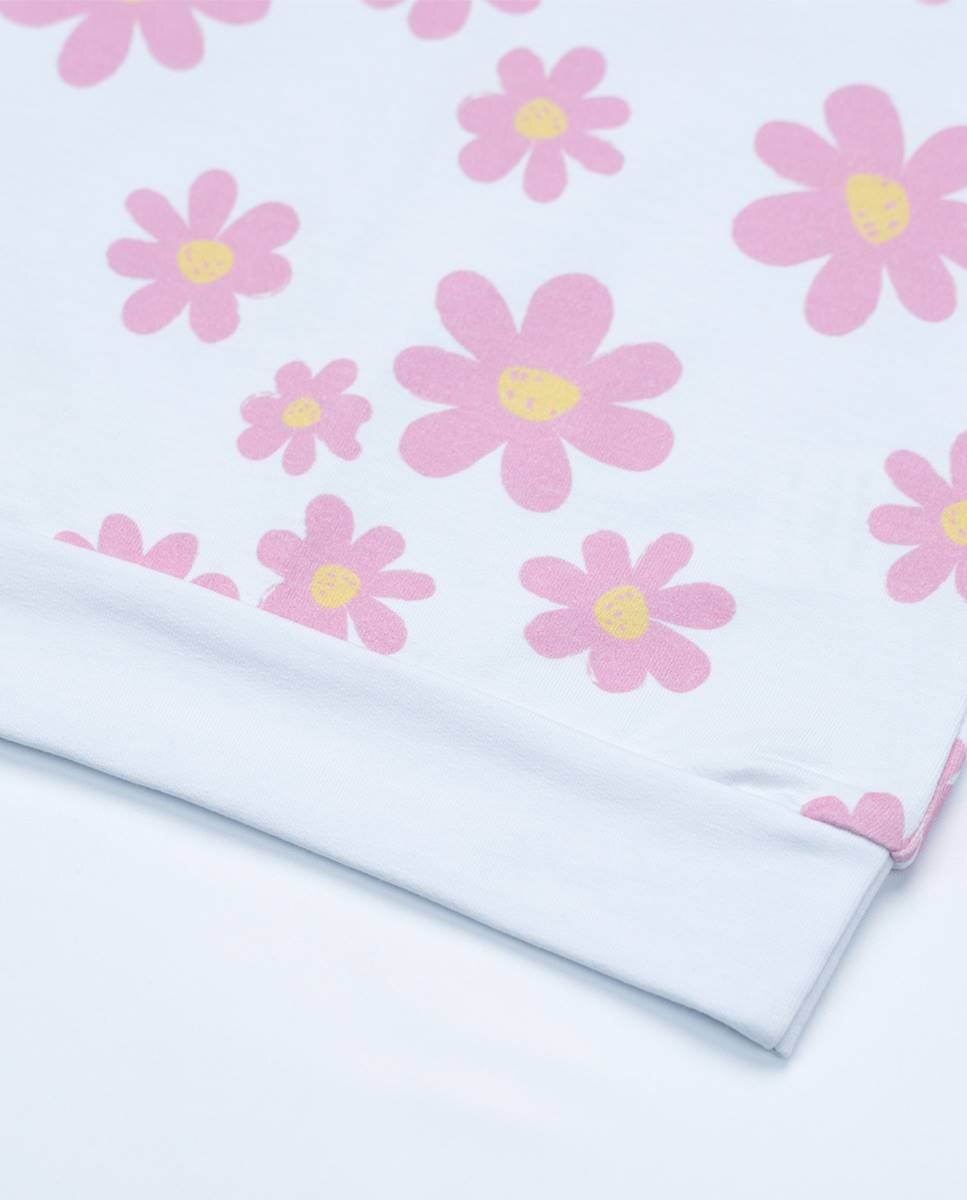 Sweatshirt em felpa FS Baby Rosa-4