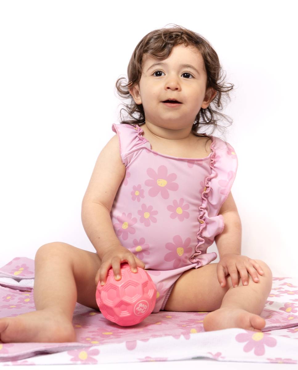 Fato de banho com protecção UPF 50+ FS Baby Rosa-2