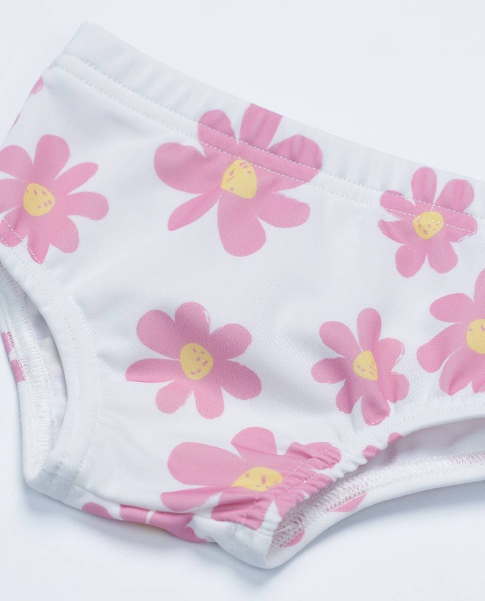 Cuecas de banho com protecção UPF 50+ FS Baby Rosa-2