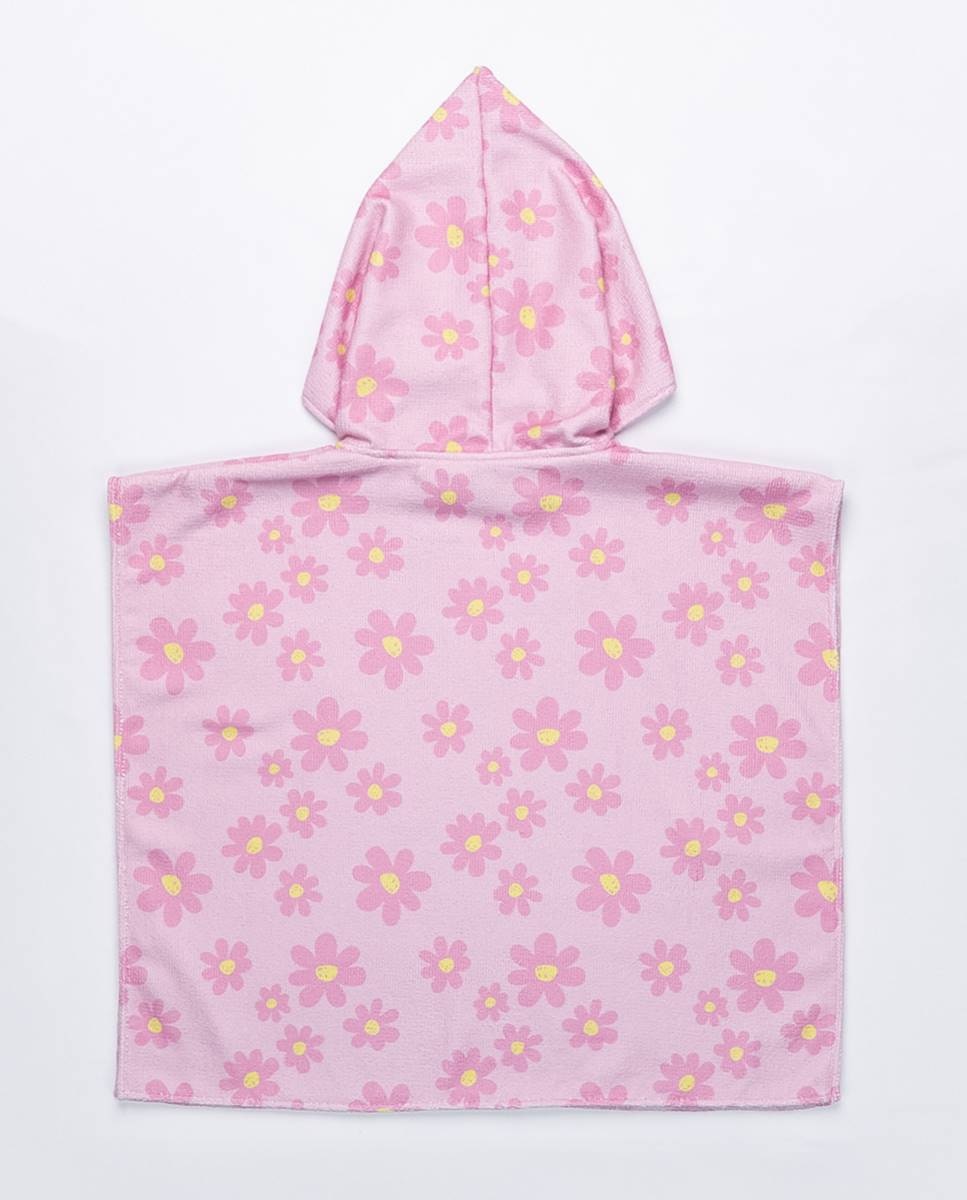 Poncho de praia FS Baby Rosa-6