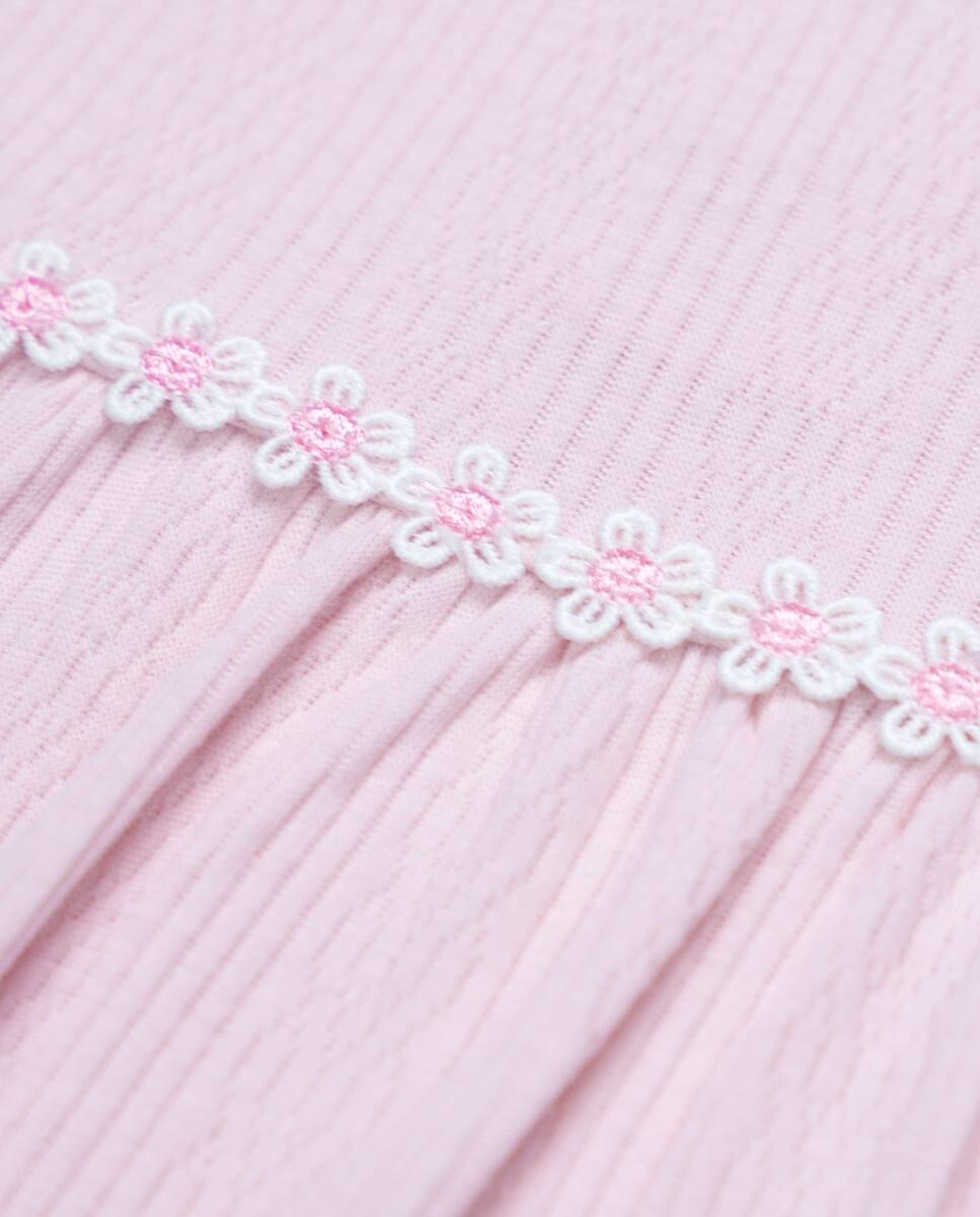 Babygrow em algodão FS Baby Rosa-4
