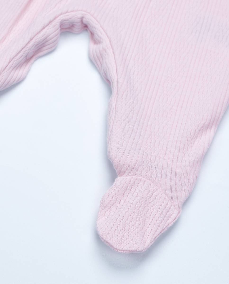 Babygrow em algodão FS Baby Rosa-5