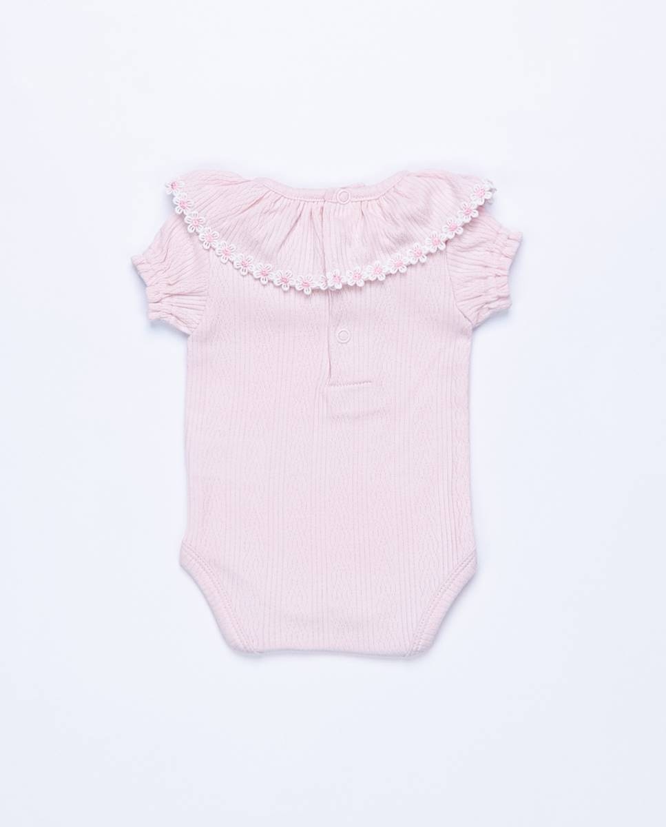 Body em algodão FS Baby Rosa-6