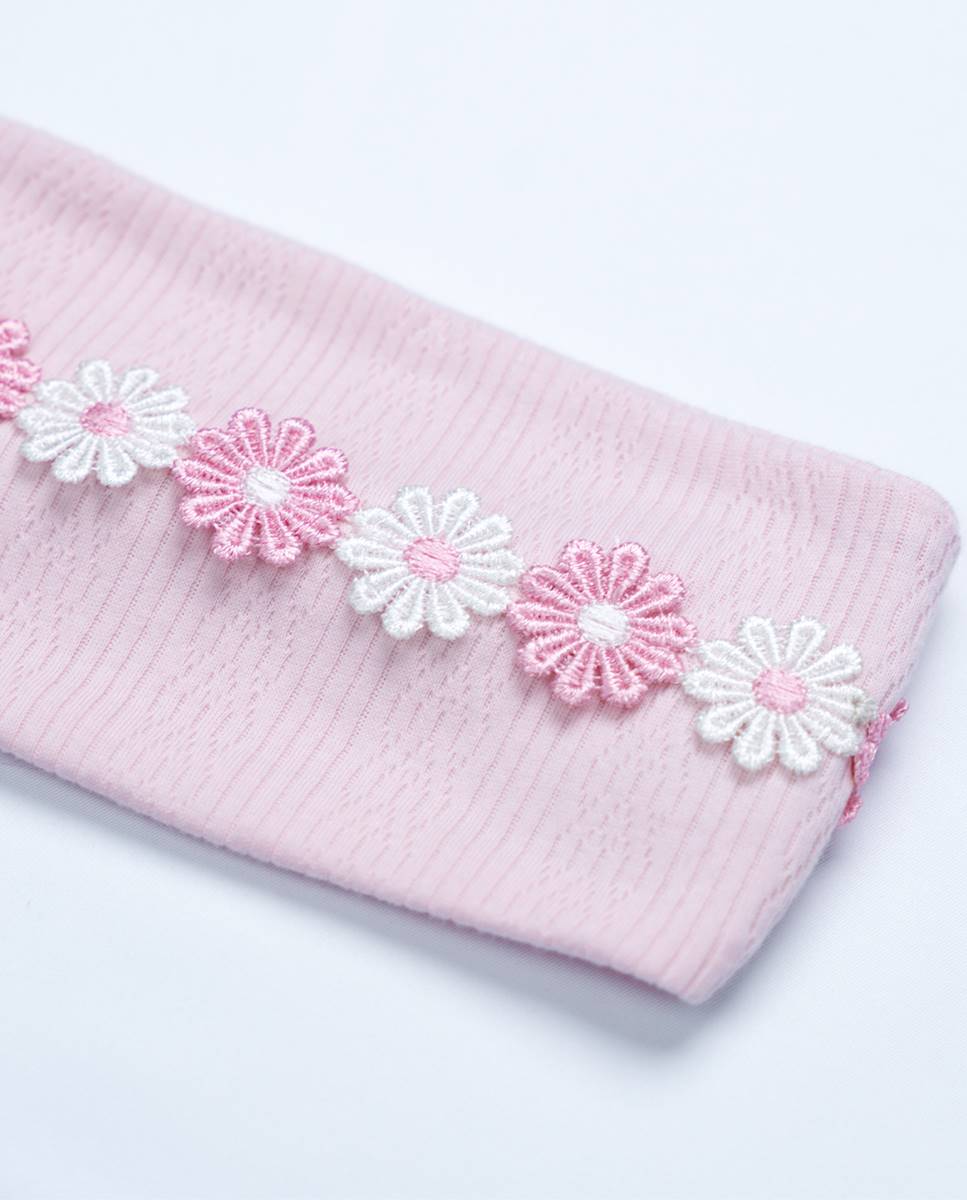 Bandolete em algodão Rosa-2