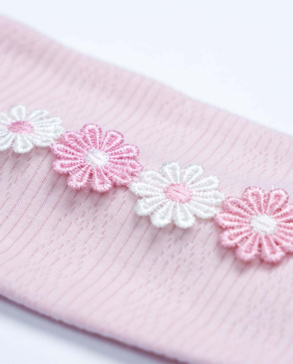 Bandolete em algodão Rosa-3
