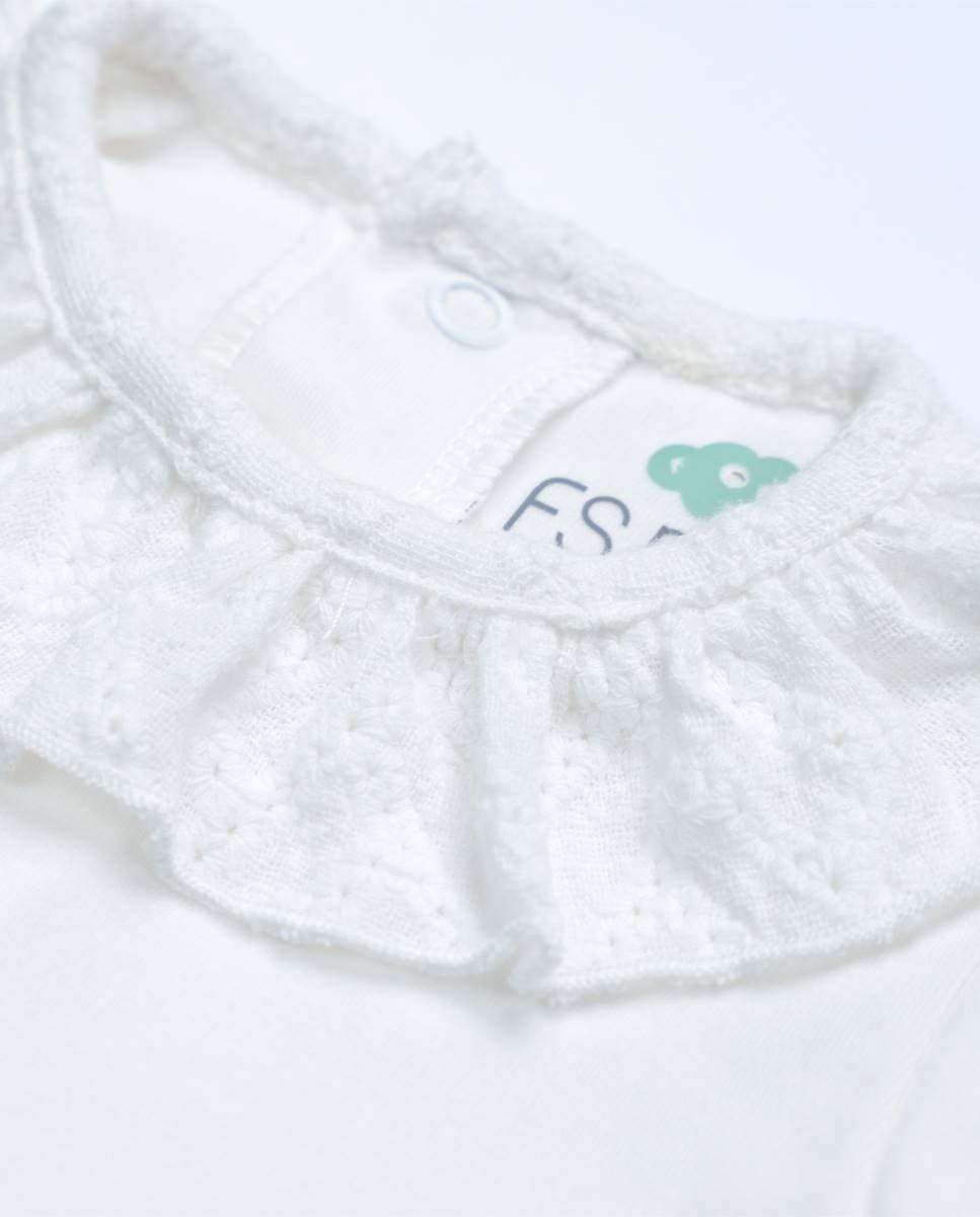 Body em algodão FS Baby Branco-3