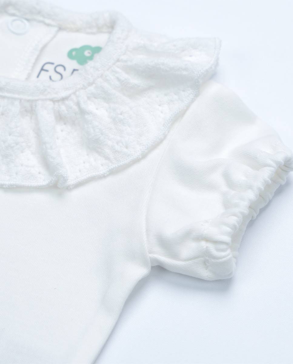 Body em algodão FS Baby Branco-5