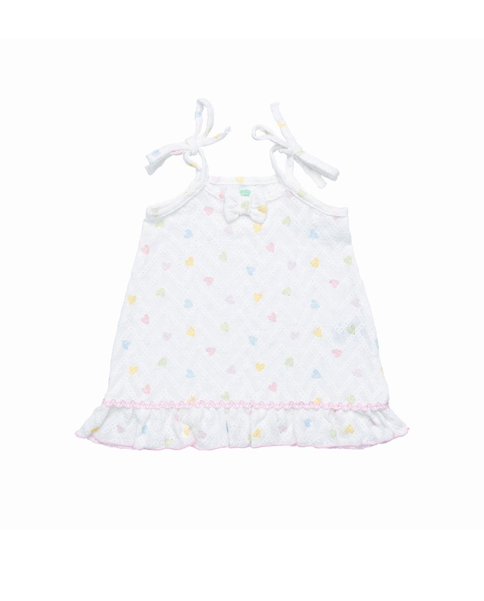 Imagem 0 de Vestido em tecido bordado
