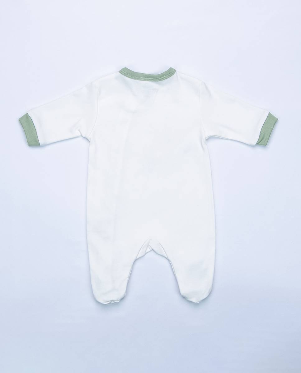 Babygrow em algodão orgânico FS Baby Verde-6