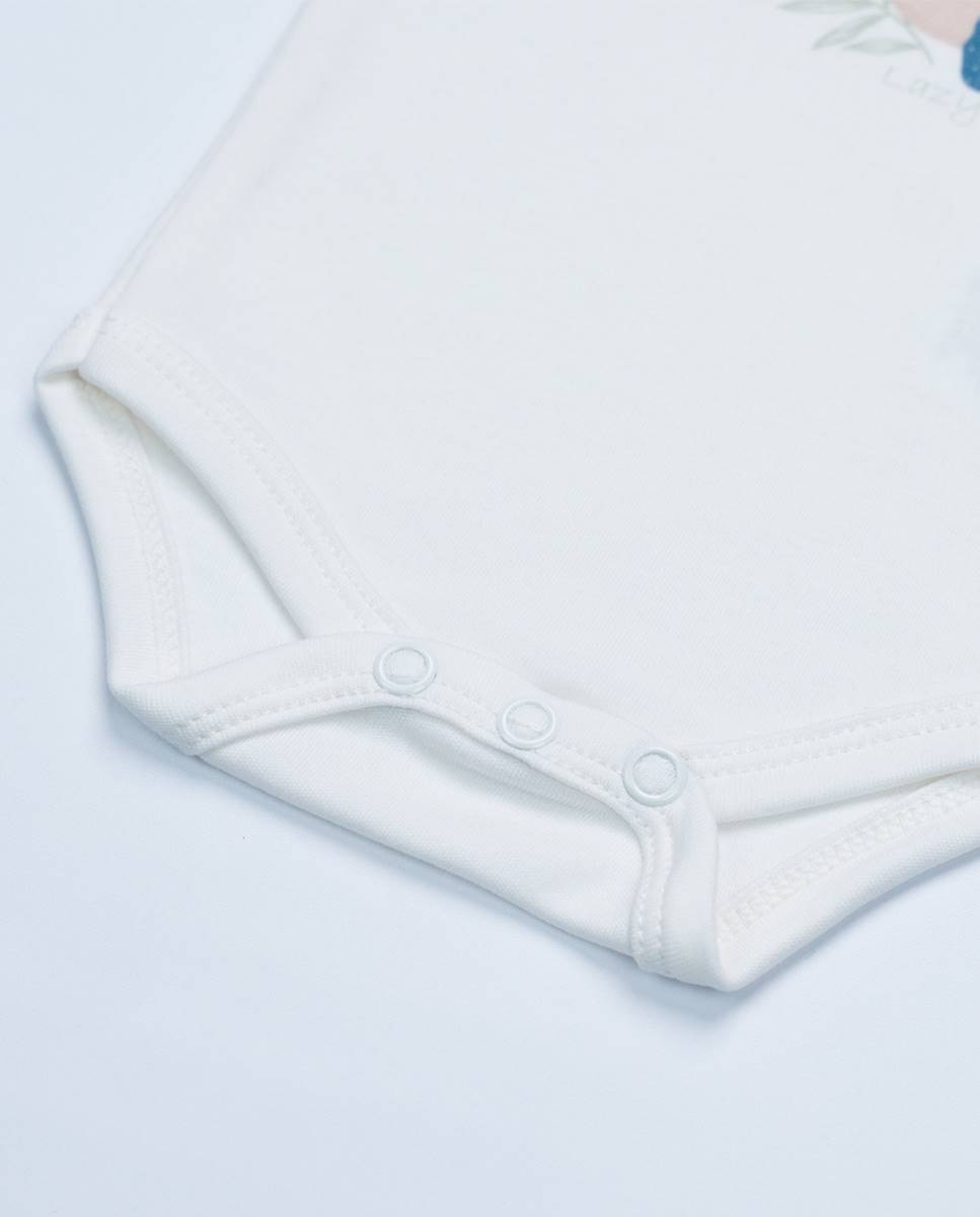 Body em algodão orgânico FS Baby Pérola-4