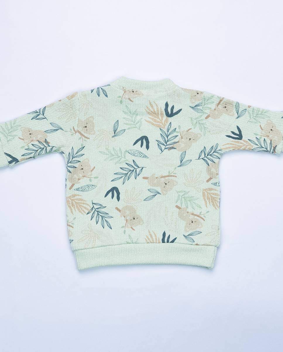 Sweatshirt em felpa FS Baby Verde-6