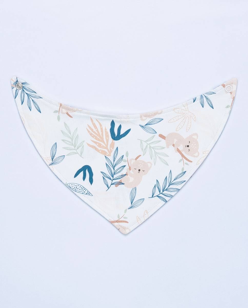 Babete lenço em algodão orgânico FS Baby Multicolor-3