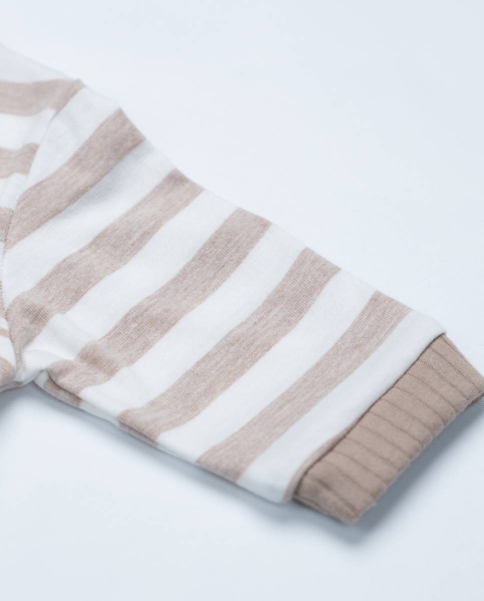 Babygrow em algodão FS Baby Taupe-5