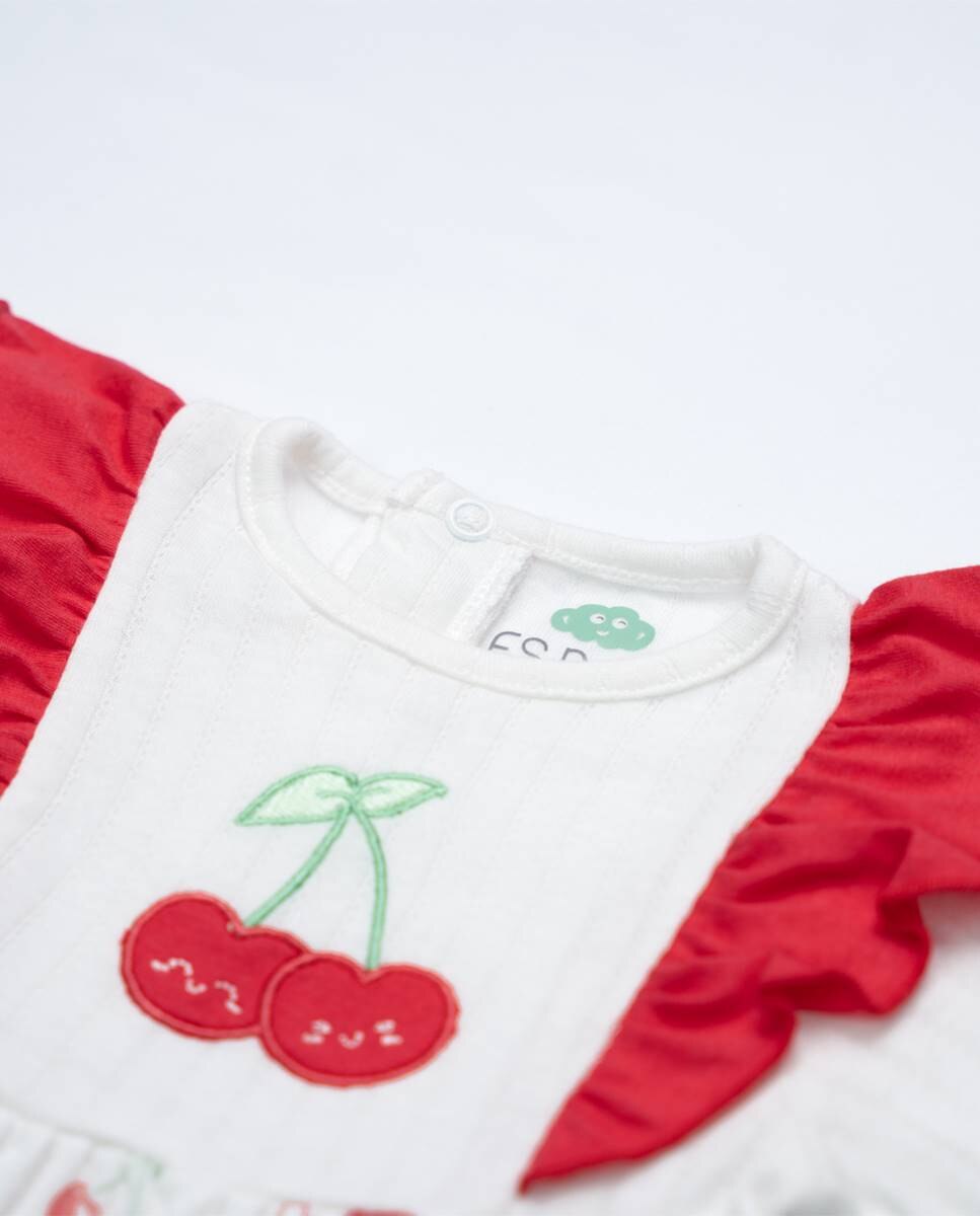 Babygrow em algodão FS Baby Branco-2