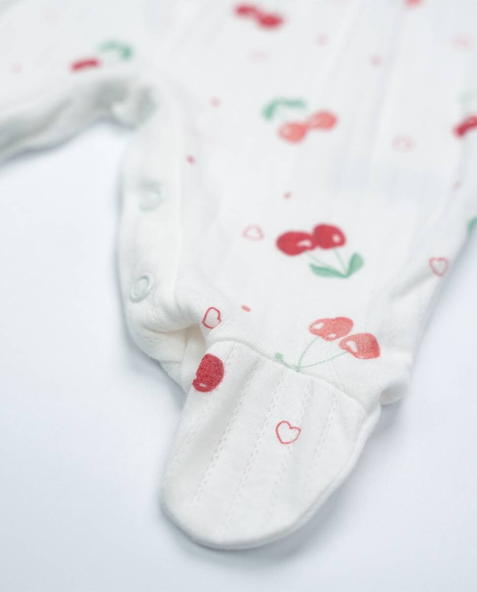 Babygrow em algodão FS Baby Branco-4