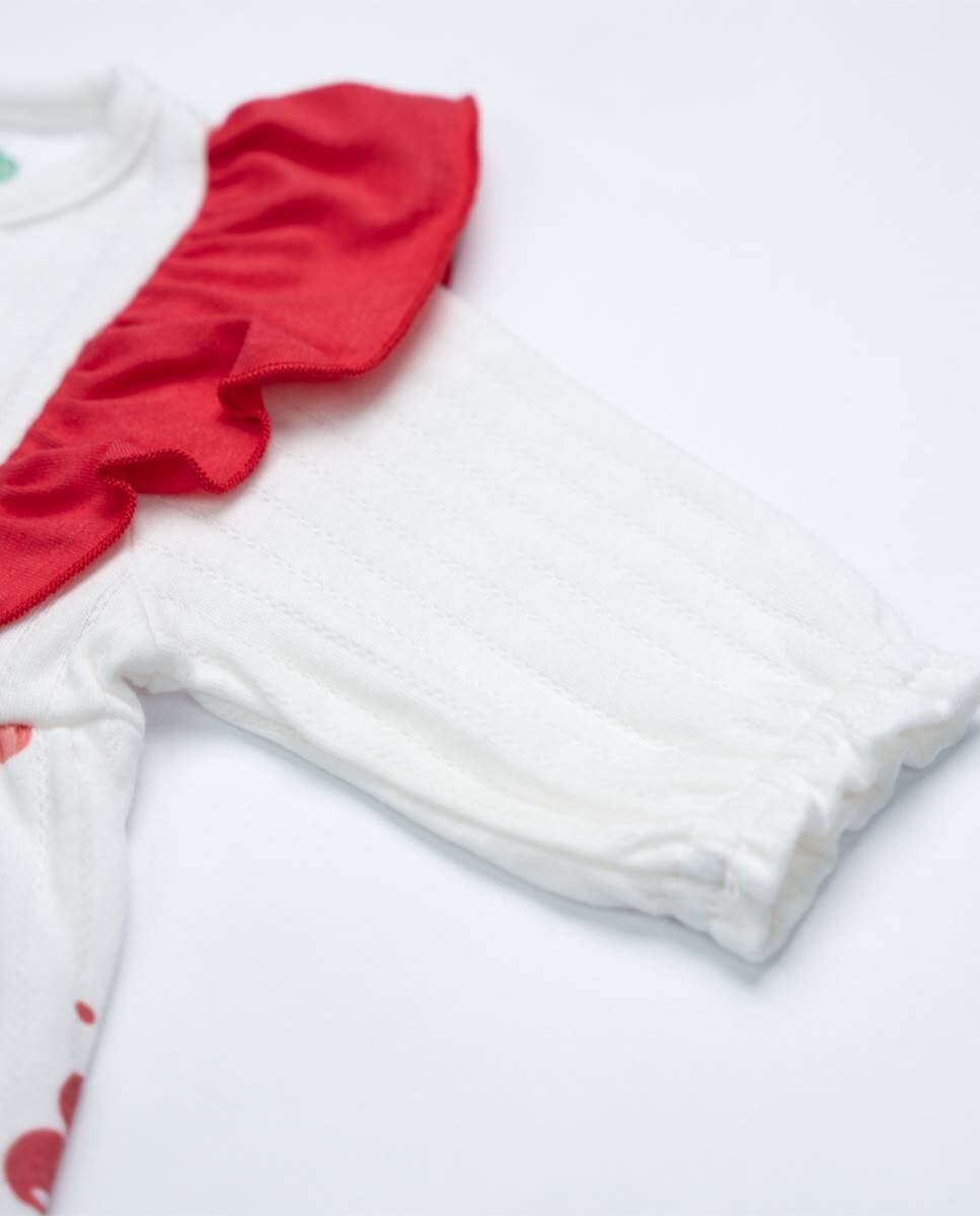 Babygrow em algodão FS Baby Branco-5