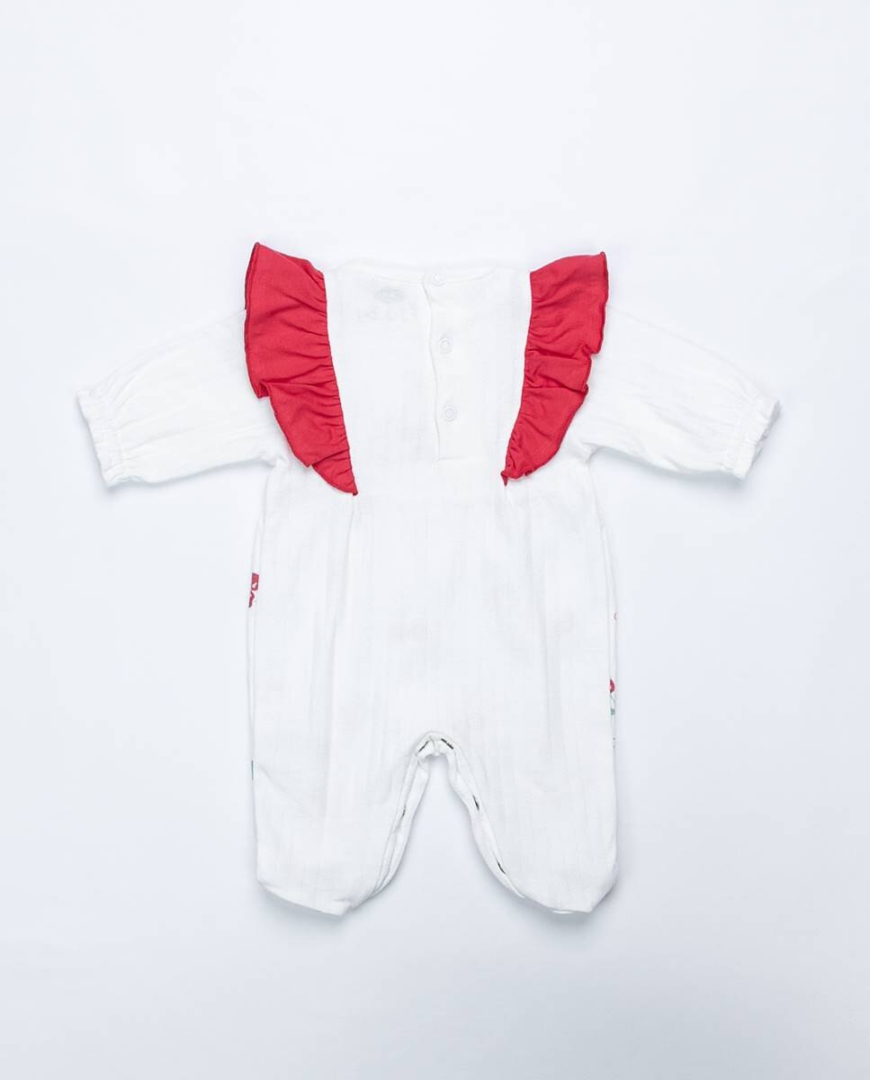 Babygrow em algodão FS Baby Branco-6